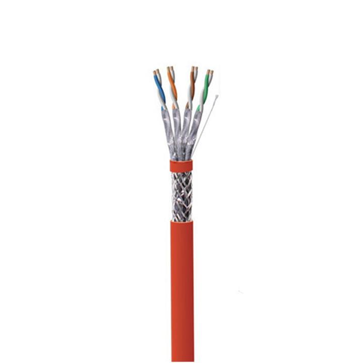 کابل شبکه نگزنس Cat6 SFTP روکش LSZH حلقه 500 متری تست فلوک